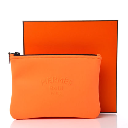 Hermes Neoprene Small Neobain Case Orange 7 of 7