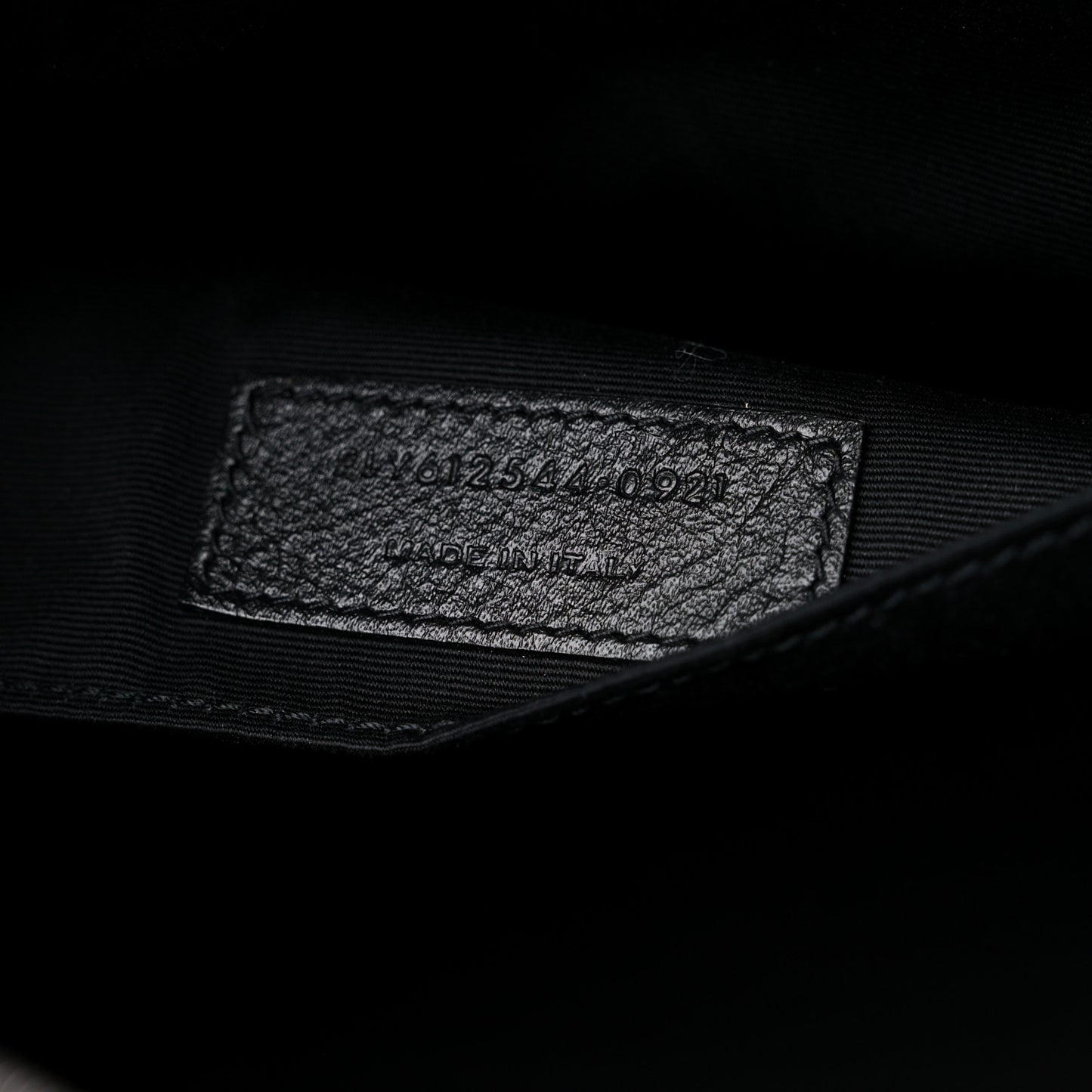 Calfskin Matelasse Monogram Lou Camera Bag Black