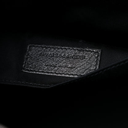 Saint Laurent Calfskin Matelasse Monogram Lou Camera Bag Black 7 of 9