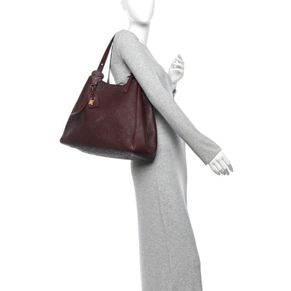 Louis Vuitton Empreinte Monogram All In One MM Grenat 2 of 13