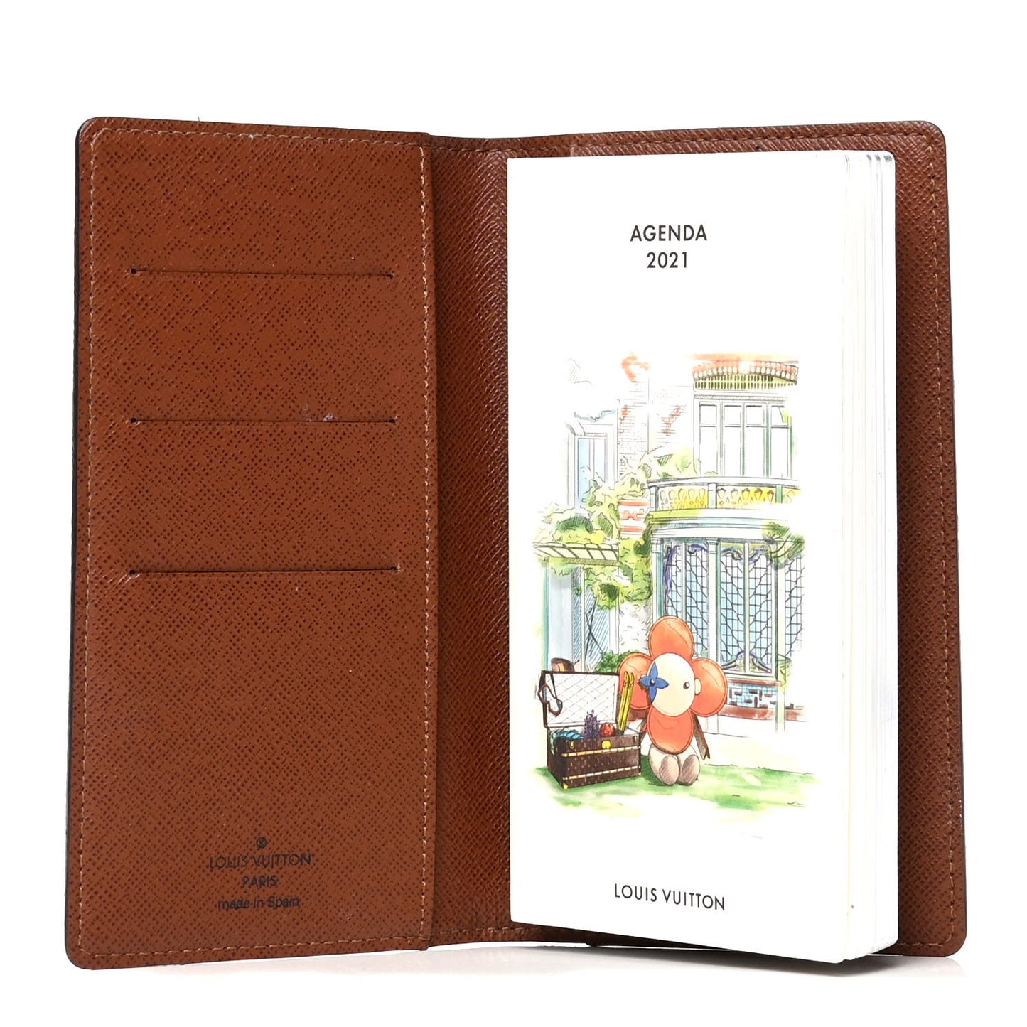 Monogram Pocket Agenda Cover