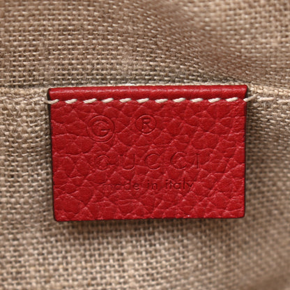 Gucci Monogram Mini Bree Messenger Bag Red 6 of 12