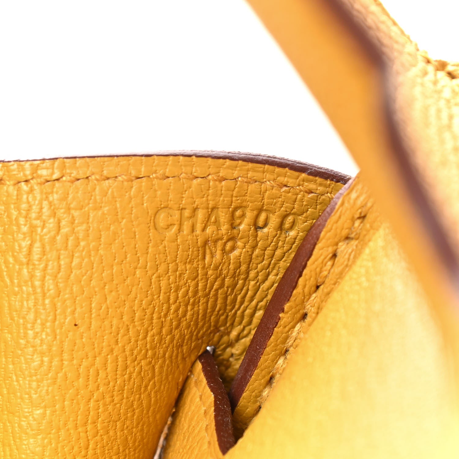 Hermes Togo Birkin 30 Jaune Ambre 7 of 12