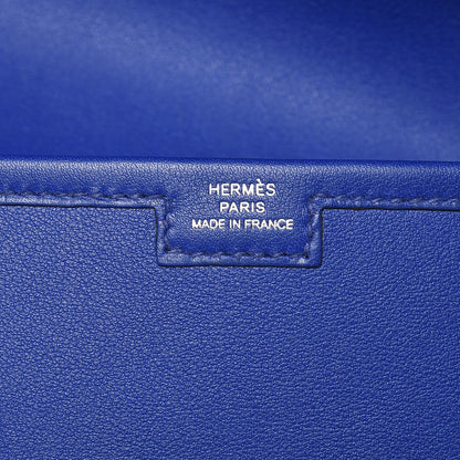 Hermes Swift Jige Elan 29 Clutch Bleu Electrique 7 of 8