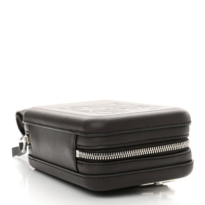 Loewe Calfskin Molded Sling Crossbody Bag Dark Grey 4 of 13