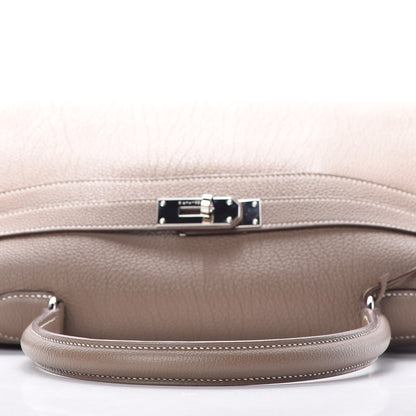 Hermes Togo Shoulder Kelly 40 Etoupe 28 of 31