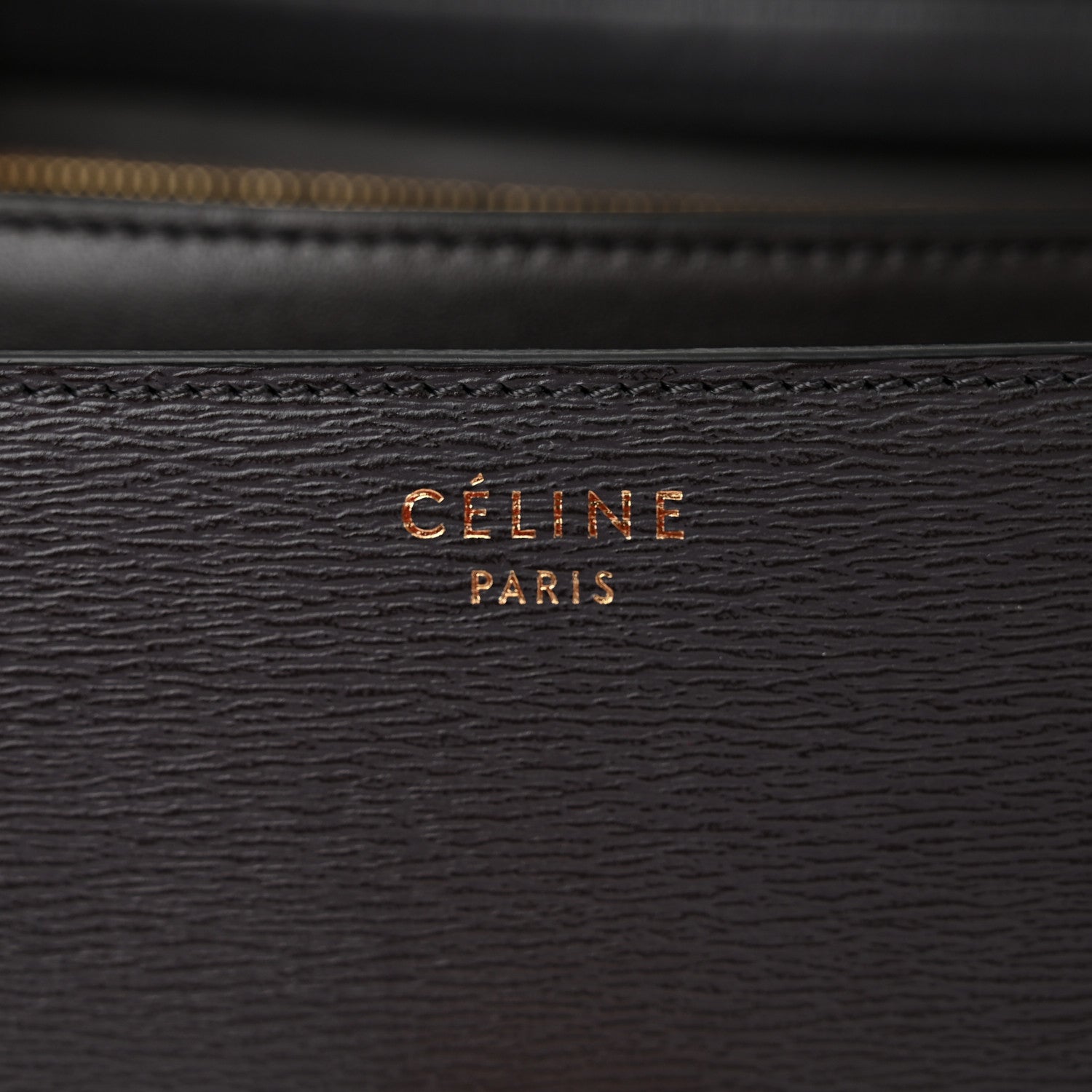 Celine Liege Calfskin Medium Classic Box Flap Bag Liquorice 6 of 12