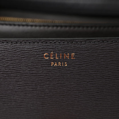 Celine Liege Calfskin Medium Classic Box Flap Bag Liquorice 6 of 12