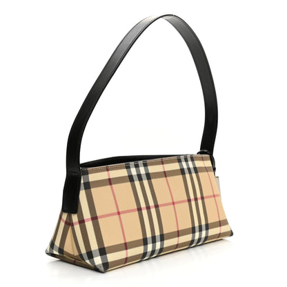 Burberry House Check Large Pochette Black 3 of 9