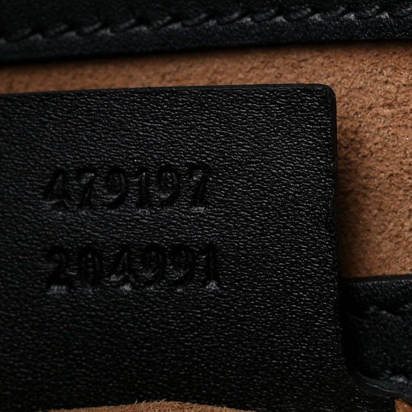 GG Supreme Monogram Medium Padlock Tote Black