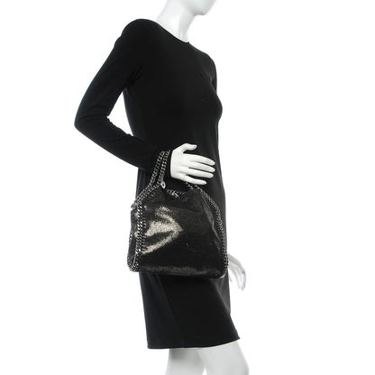Stella McCartney Shaggy Deer Mini Falabella Fold Over Tote Ruthenium 3 of 8