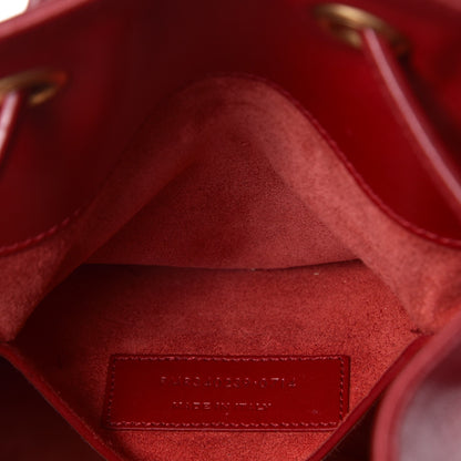Saint Laurent Calfskin Medium Emmanuelle Bucket Bag Lipstick Red 7 of 16