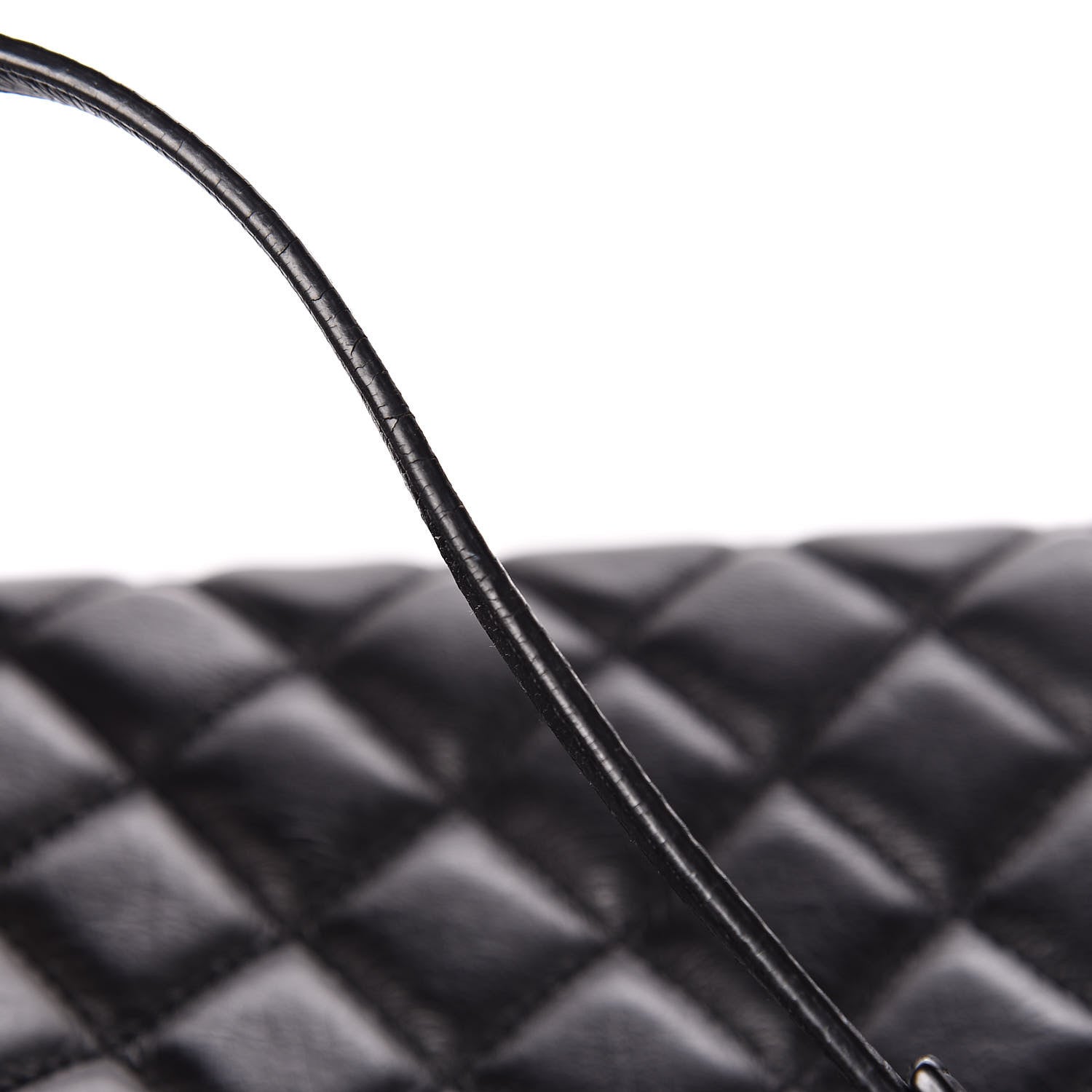 Chanel Calfskin Quilted Small Chic and Soft Shopping Tote Black 8 of 14