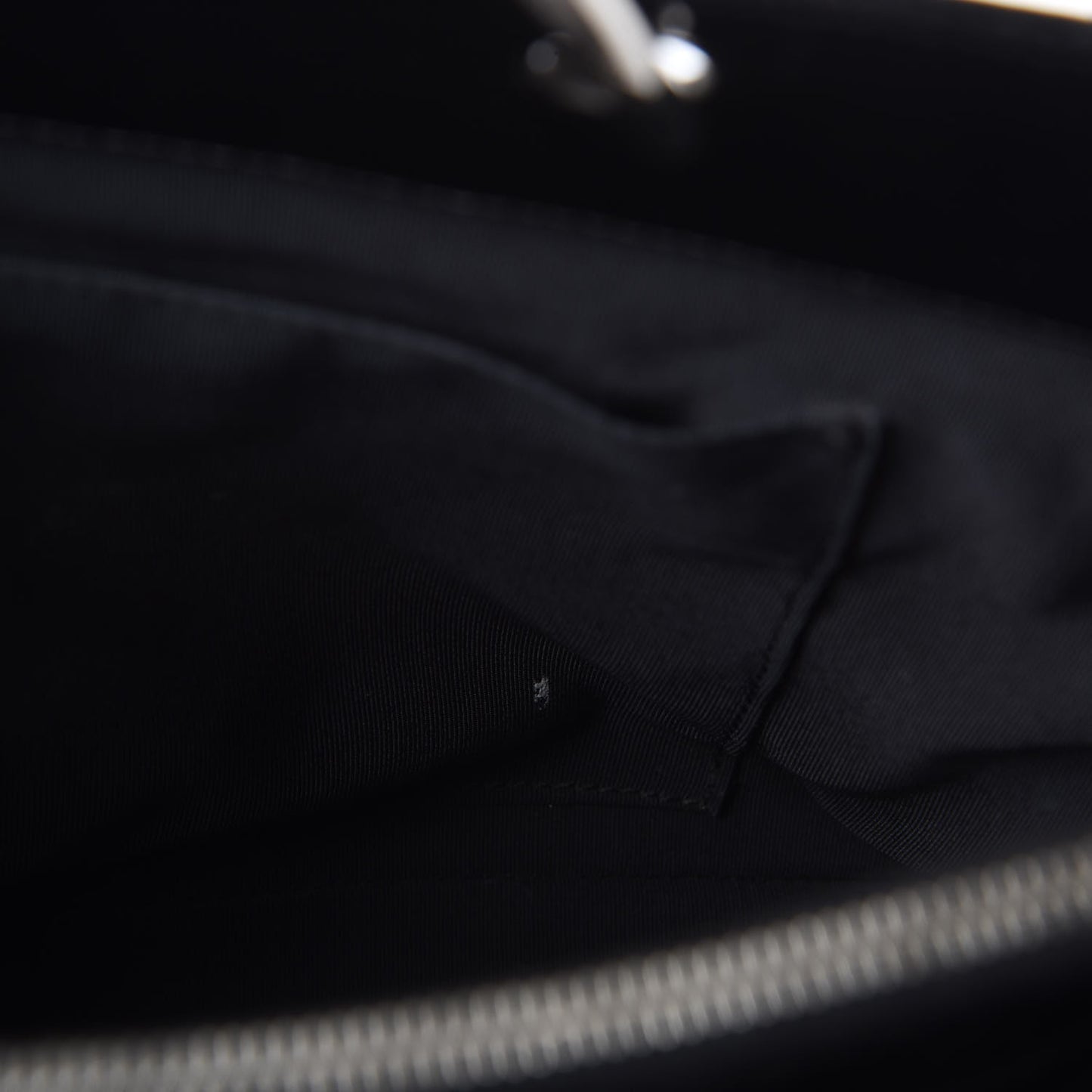 Patent Quilted Grand Shopping Tote GST Black