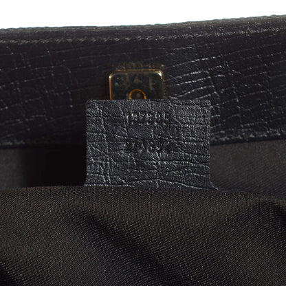 Gucci Monogram Medium Hasler Tote Black 7 of 7