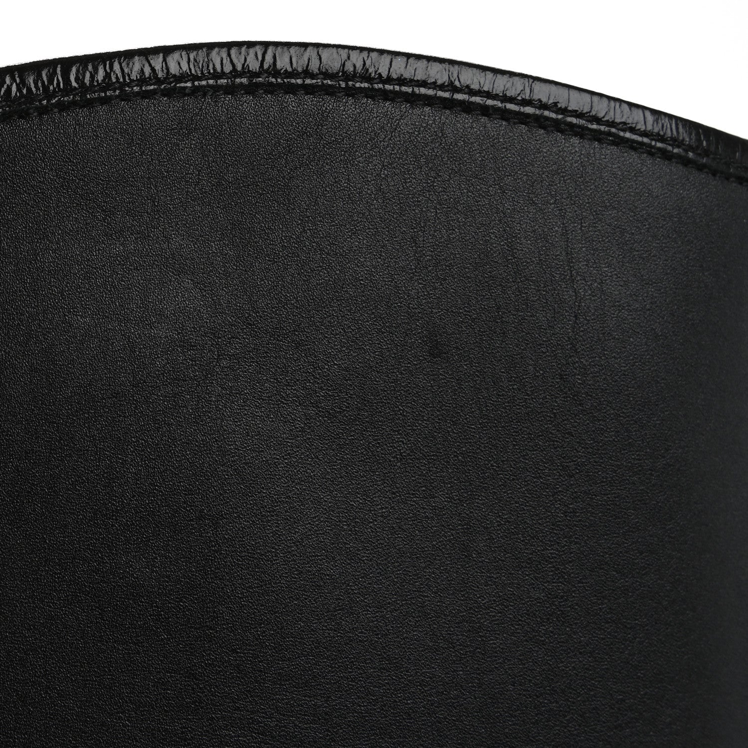 Chanel Calfskin Cap Toe CC Riding Boots 38.5 Black 9 of 13