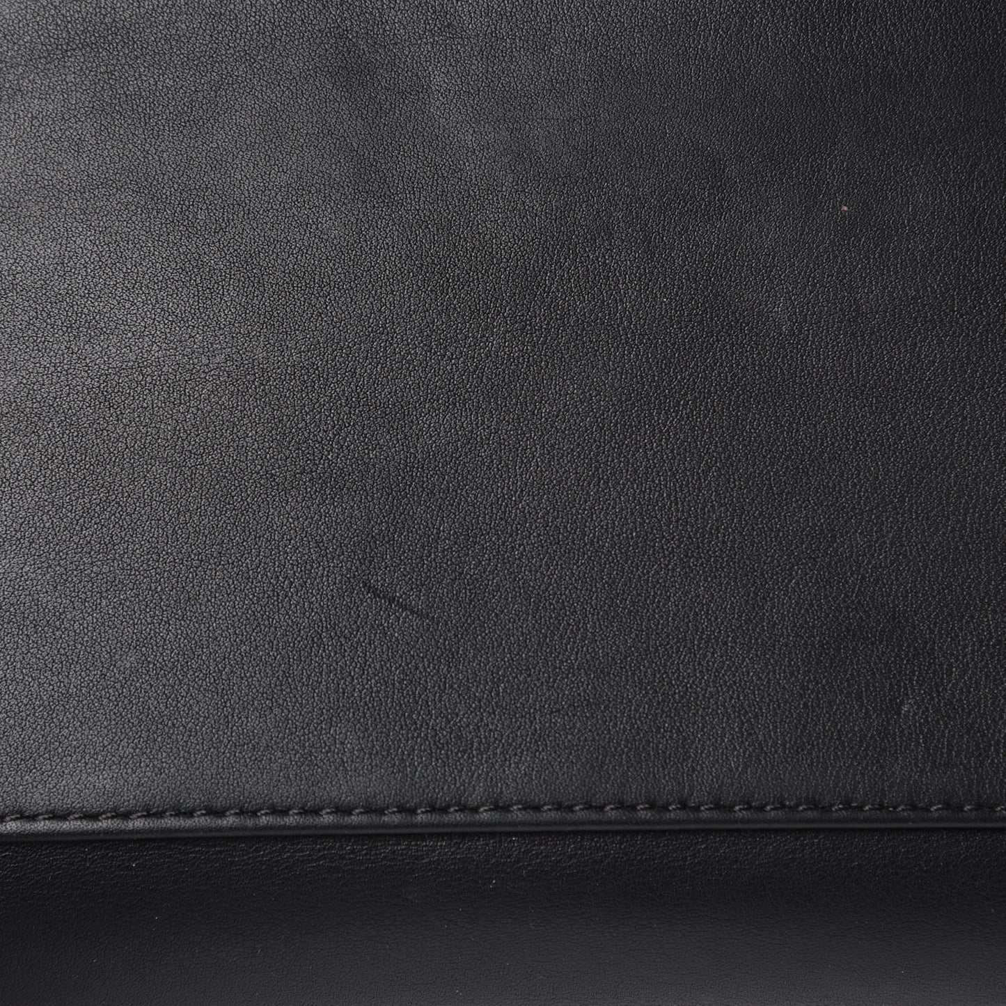 Calfskin Shopping Tote Black