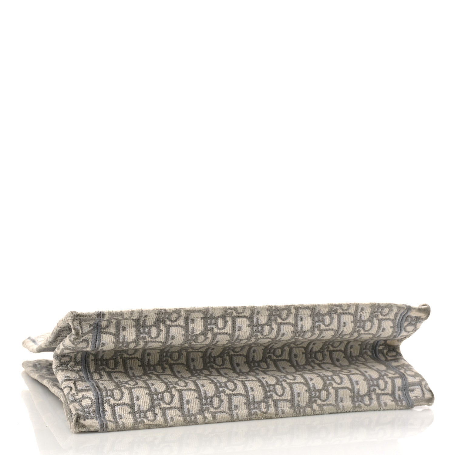 Christian Dior Oblique Medium Book Tote Grey 4 of 12