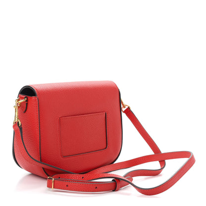 Mulberry Classic Grained Calfskin Small Darley Satchel Lipstick Red 3 of 9