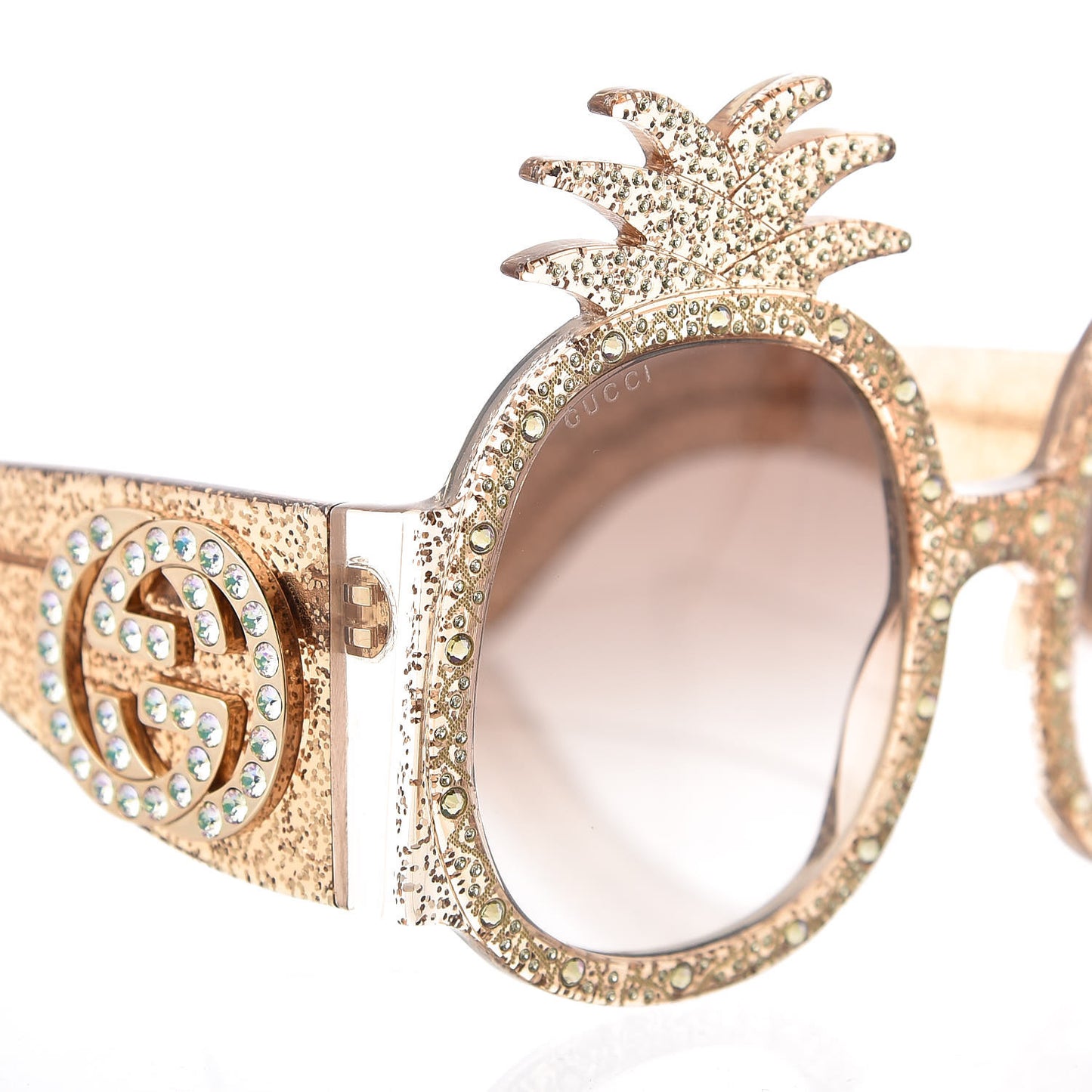 Acetate Pineapple GG0150/S Sunglasses Gold