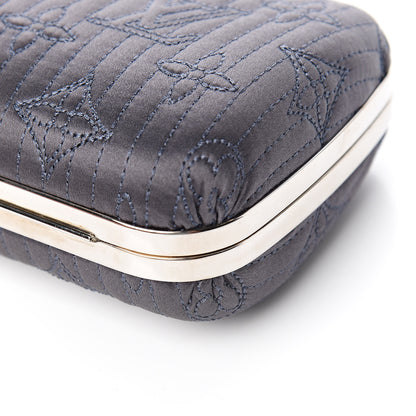 Louis Vuitton Monogram Motard Minaudiere Clutch Grey 12 of 13