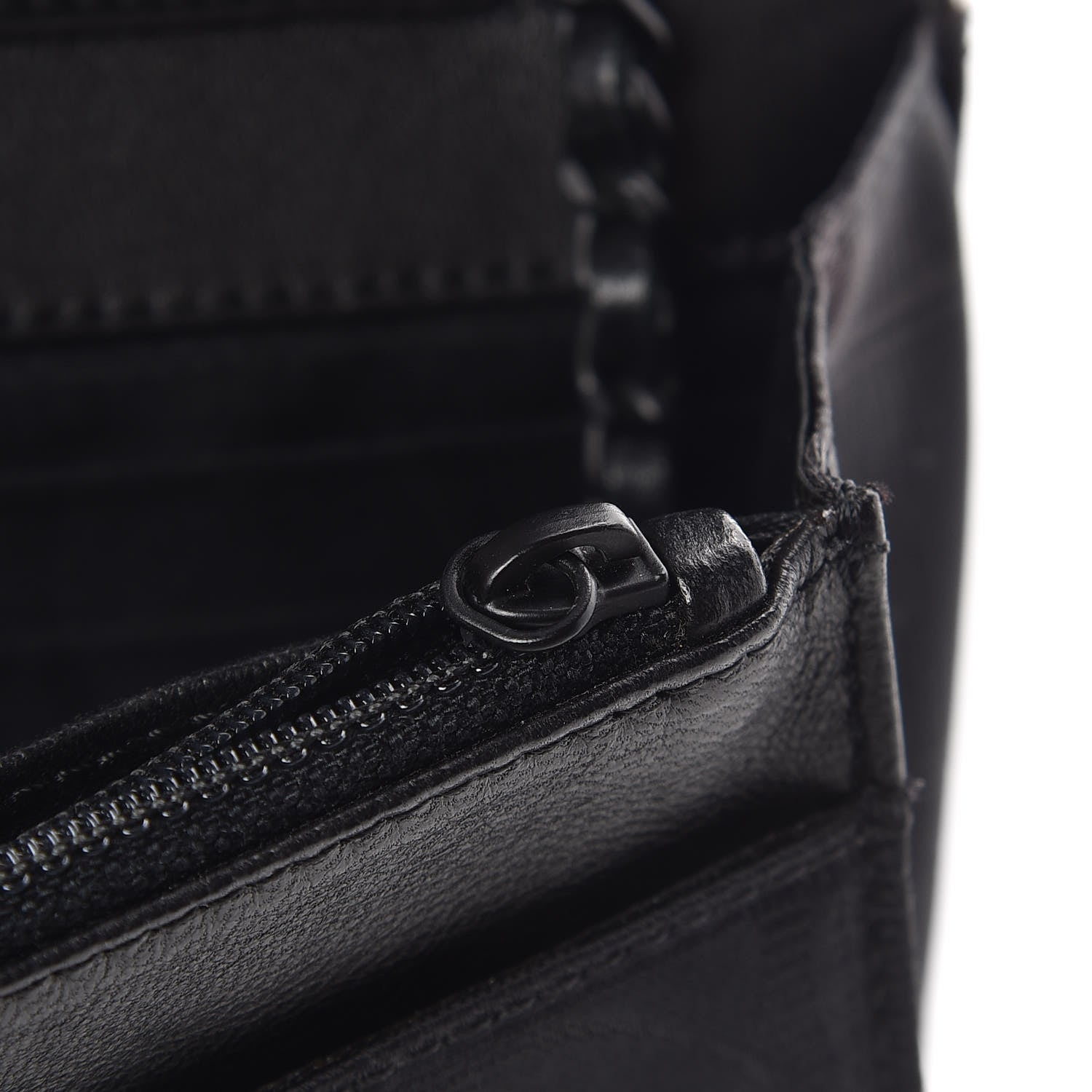 Chanel Nylon Travel Wallet On Chain WOC Black 11 of 11