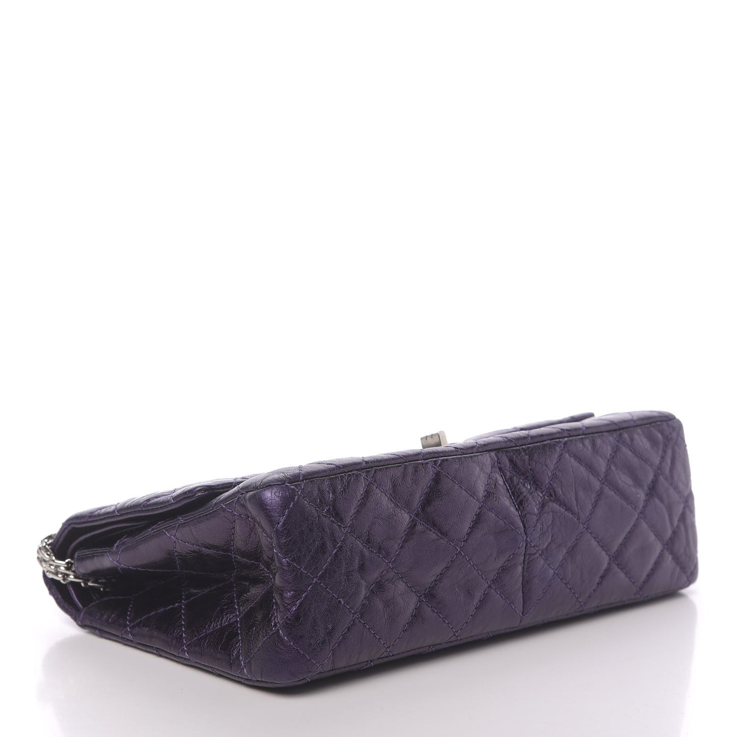 Metallic Calfskin Quilted 2.55 Reissue 226 Flap Violet