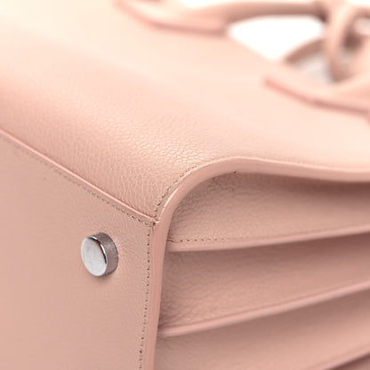 Saint Laurent Grained Calfskin Small Sac De Jour Light Blush 9 of 13