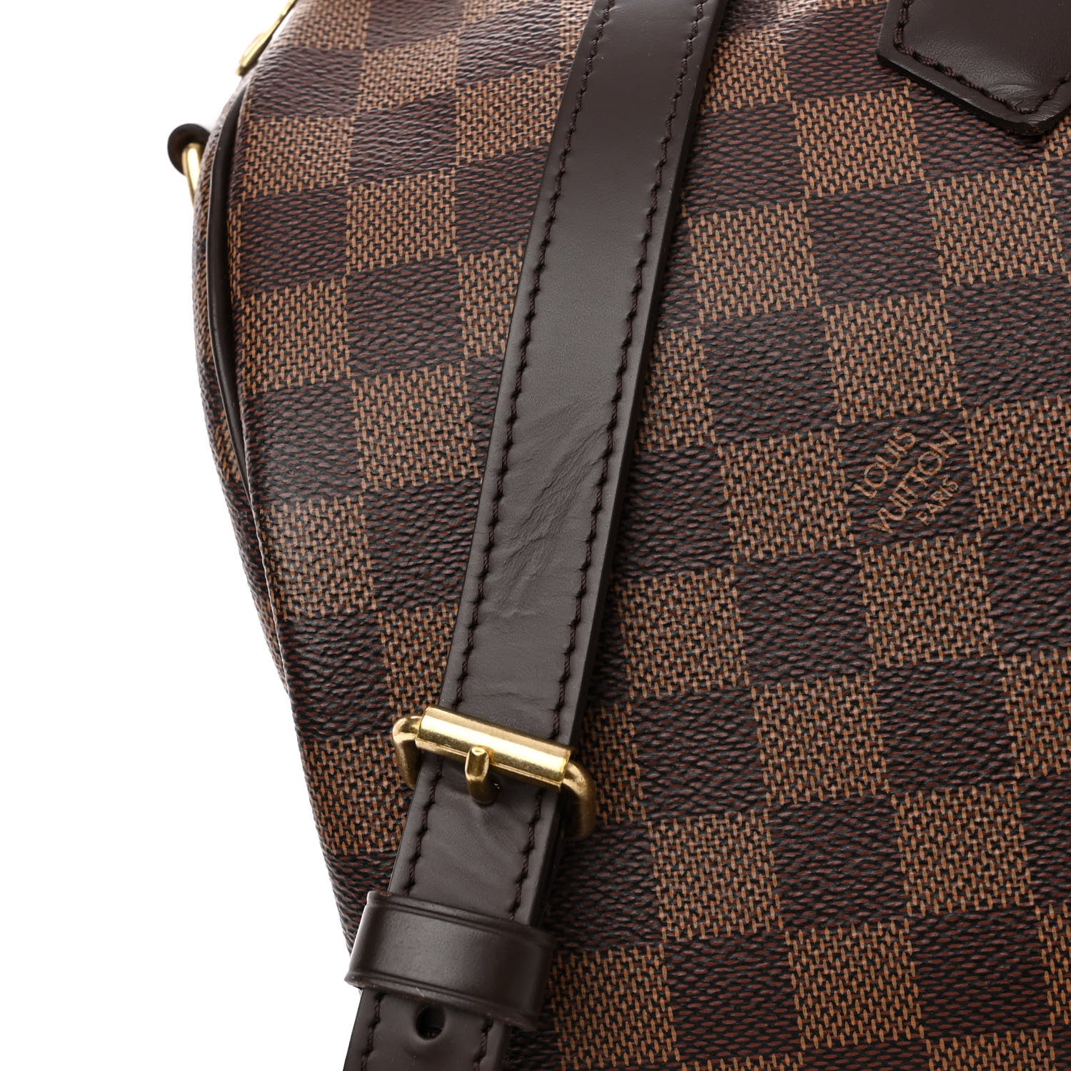Louis Vuitton Damier Ebene Speedy Bandouliere 35 10 of 11