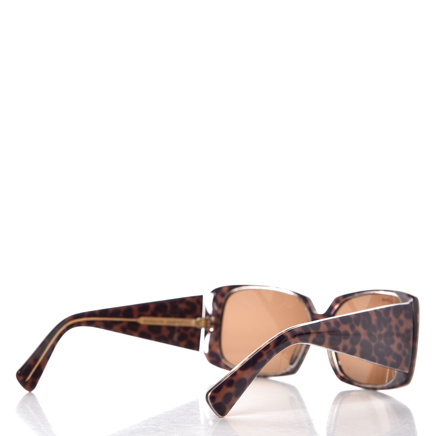 Louis Vuitton Leopard Marquise Sunglasses Z0207W Brown 4 of 8