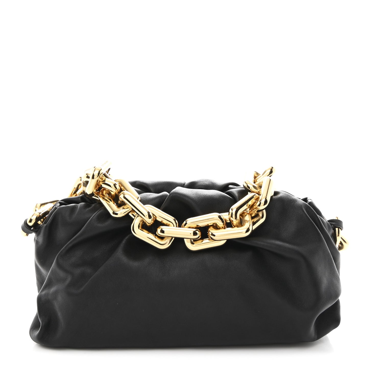 Calfskin The Pouch Chain Black
