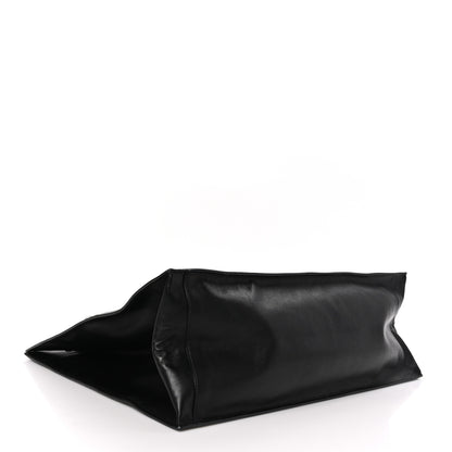 Saint Laurent Vitello Rive Gauche Large Tote Black 4 of 10