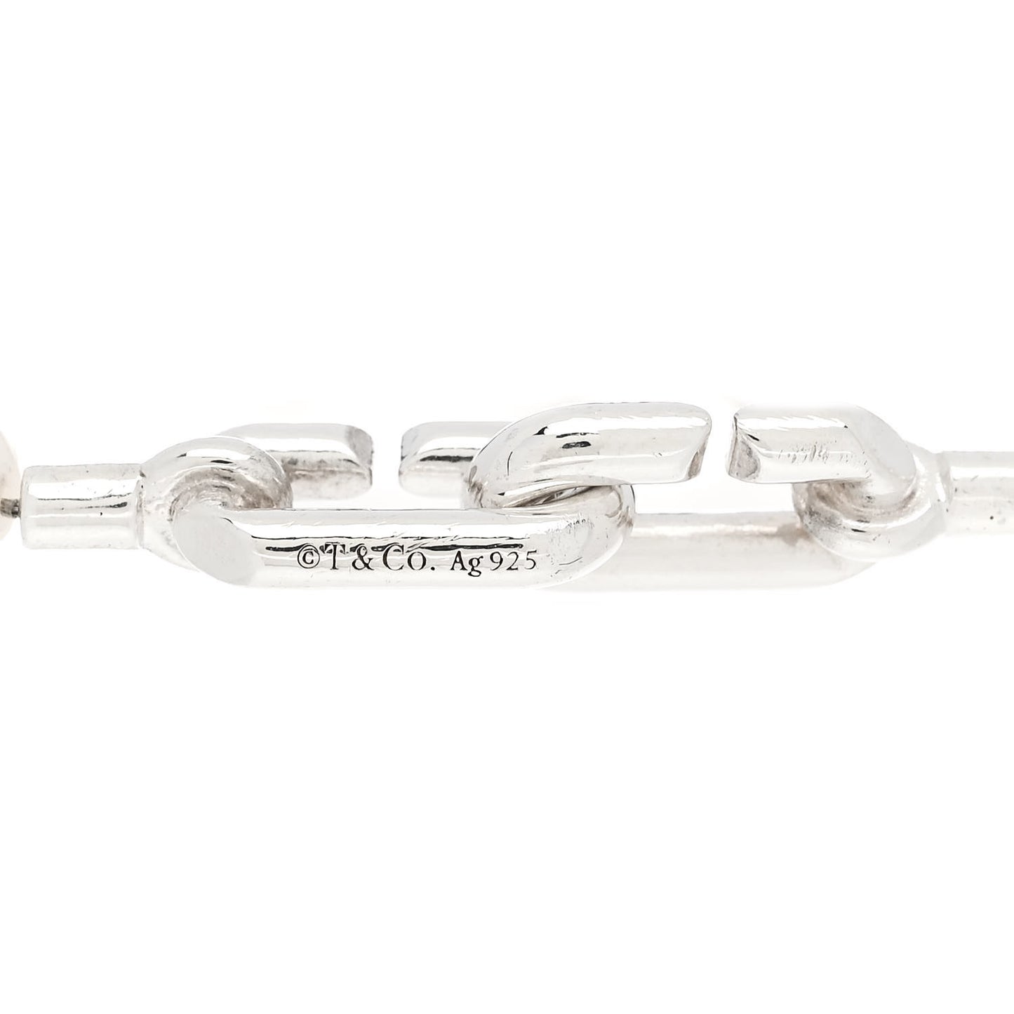 Sterling Silver Pearl 5-6mm HardWear Bracelet