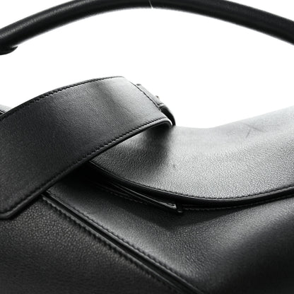 Loewe Calfskin Medium Puzzle Bag Black 7 of 9