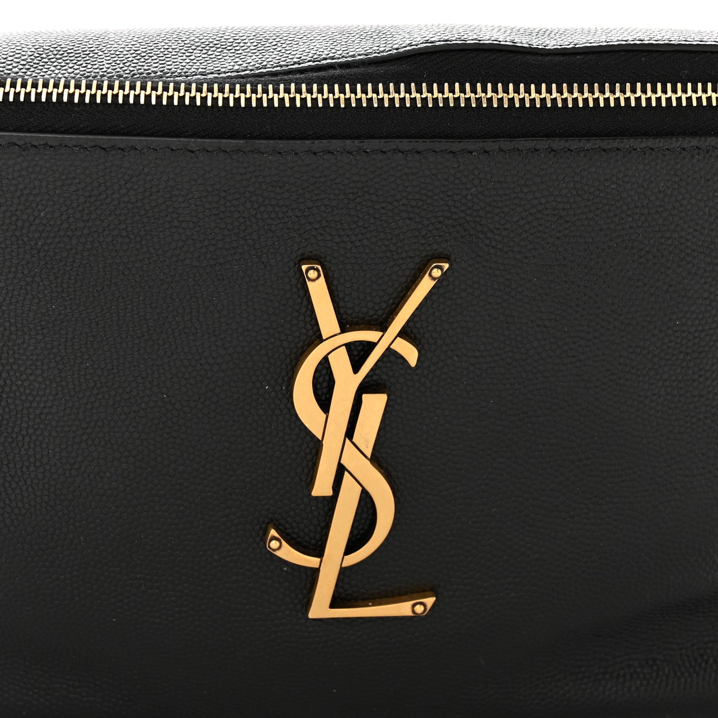 Grain De Poudre Monogram Belt Bag Black