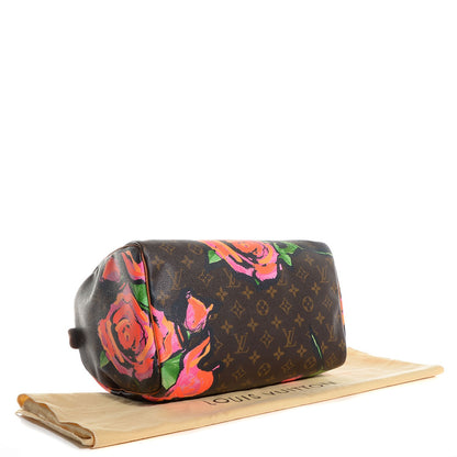 Louis Vuitton Monogram Roses Speedy 30 4 of 7