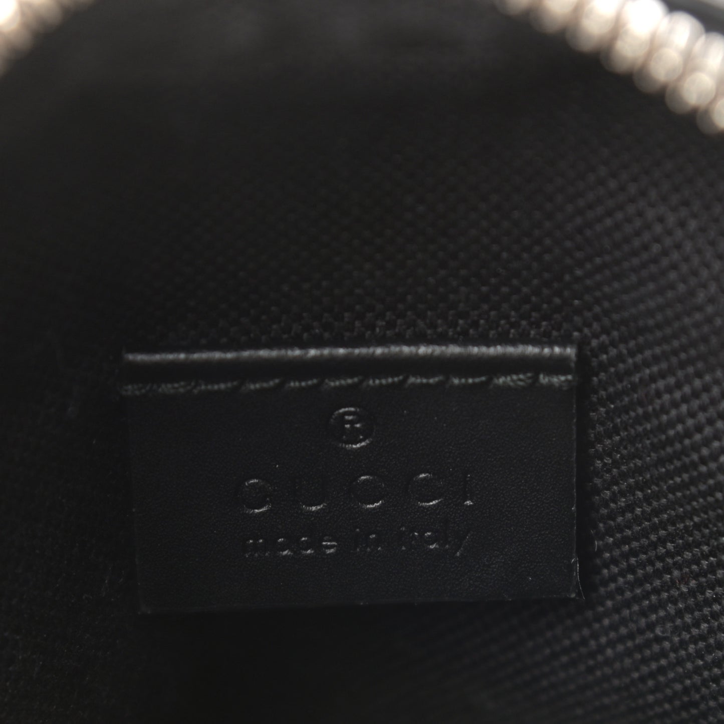 GG Supreme Monogram Appia Calfskin Web Small Camera Messenger Bag Grey