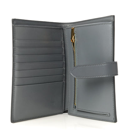 Celine Grained Calfskin Medium Multifunction Strap Wallet Grey 5 of 15