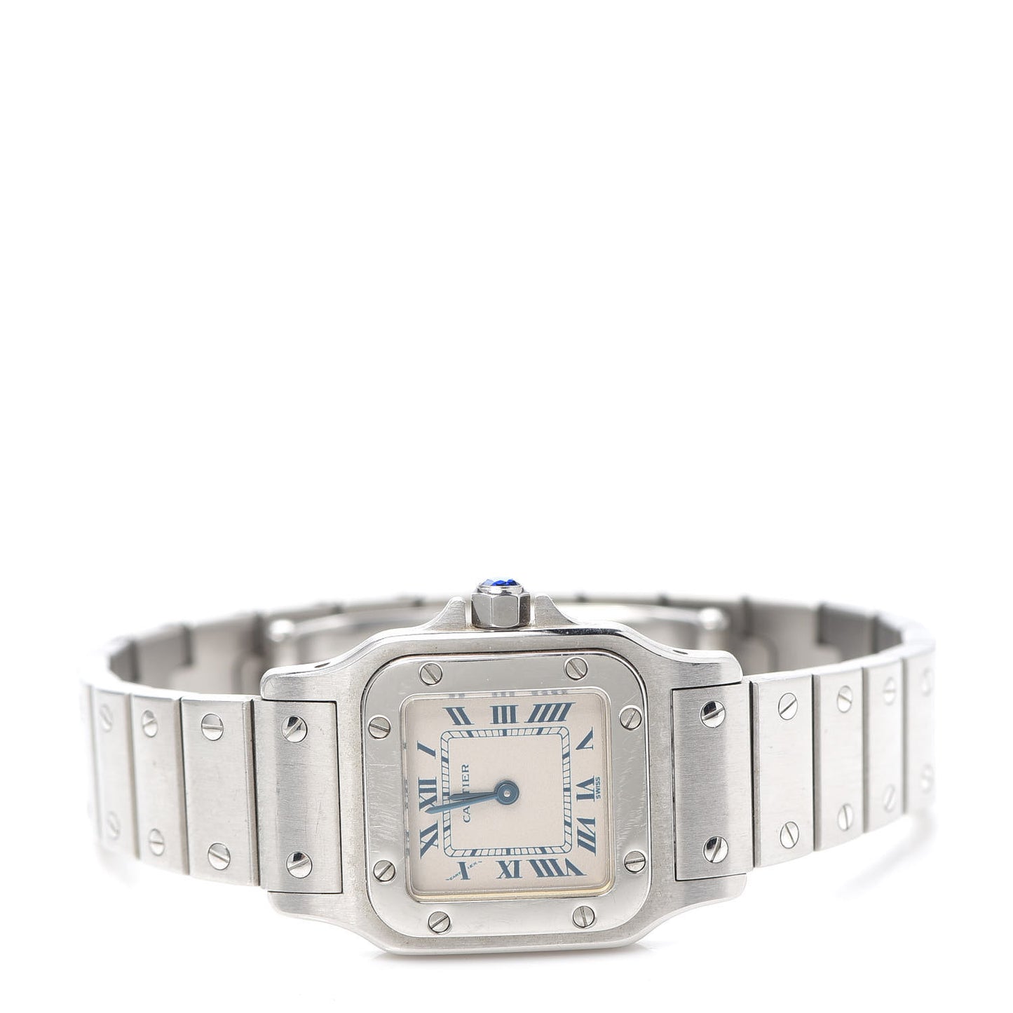 Stainless Steel 24mm Santos de Cartier Galbee Quartz Watch