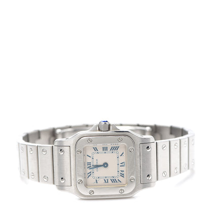 Cartier Stainless Steel 24mm Santos de Cartier Galbee Quartz Watch 2 of 7