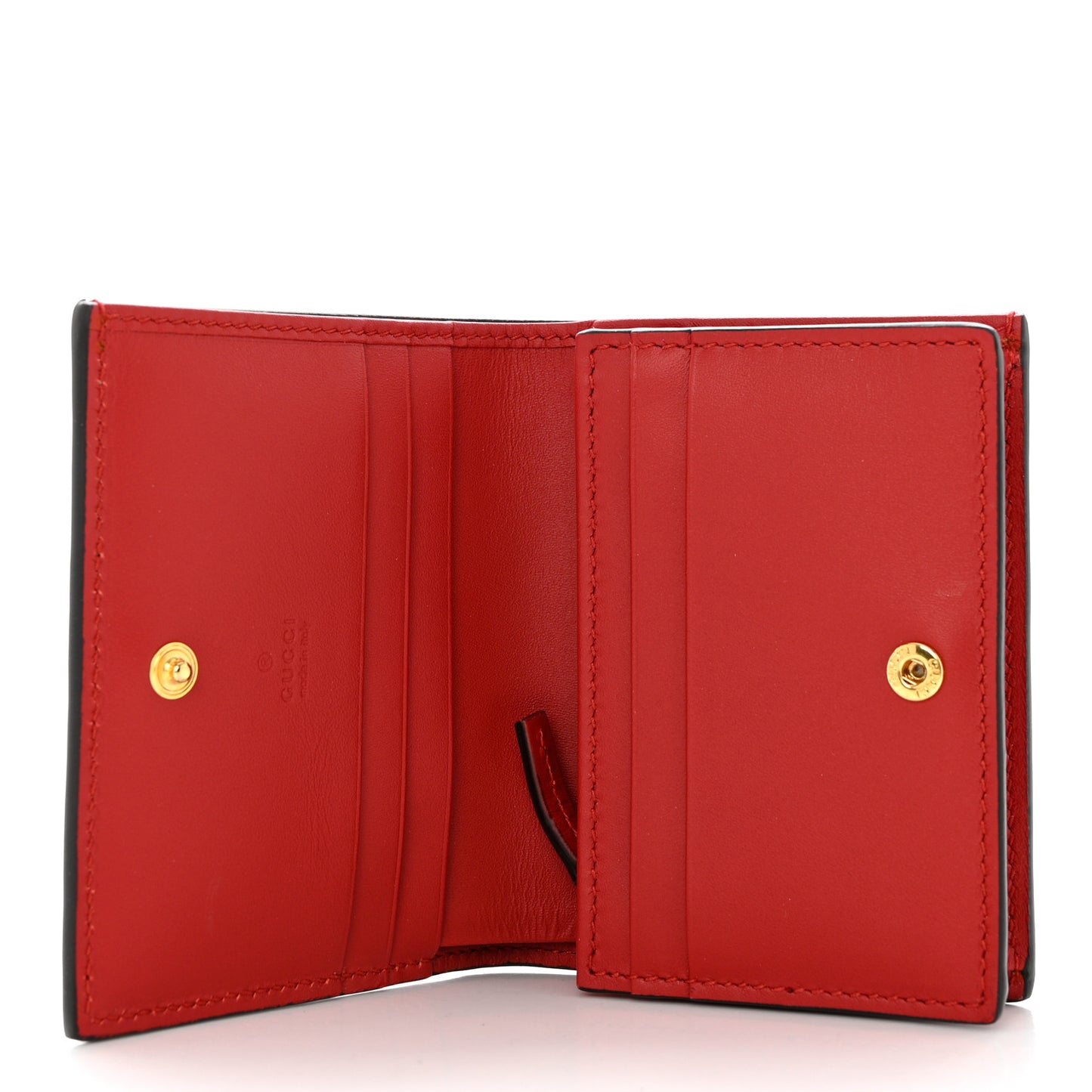 Soft GG Supreme Monogram Mystic Cat Card Case Wallet