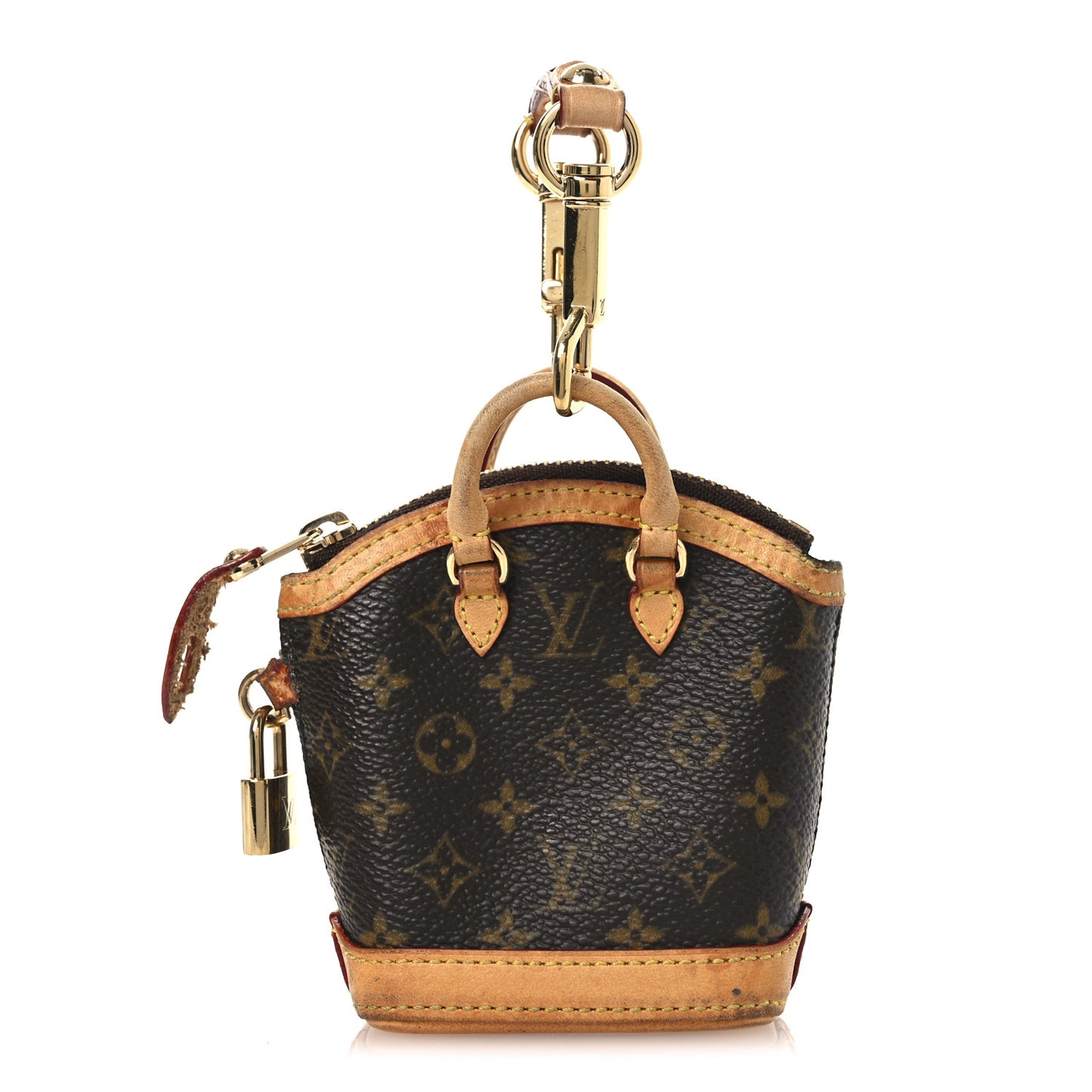 Mini Monogram Lockit Bag Charm