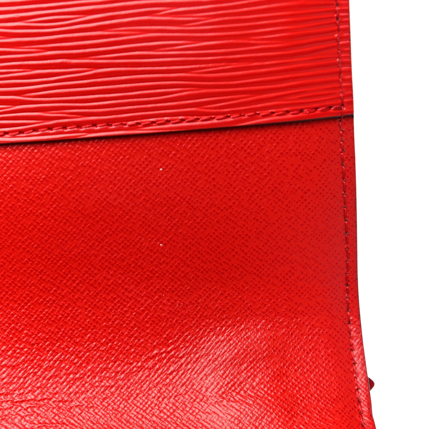 Louis Vuitton Epi Clery Coquelicot 12 of 15