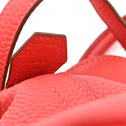 Hermes Taurillon Clemence Bolide 31 Rose Jaipur 7 of 10