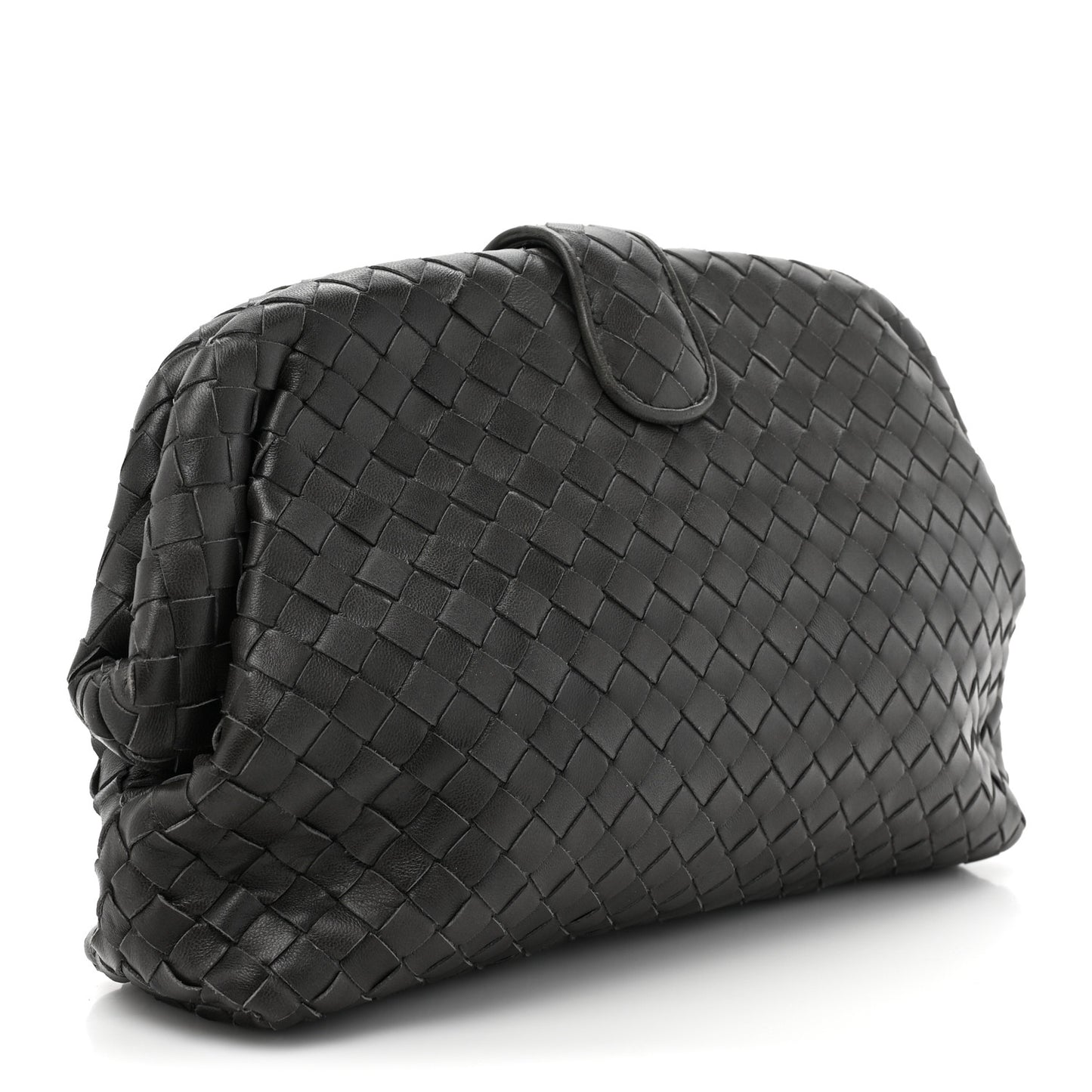 Nappa Intrecciato The Lauren 1980 Clutch Shadow