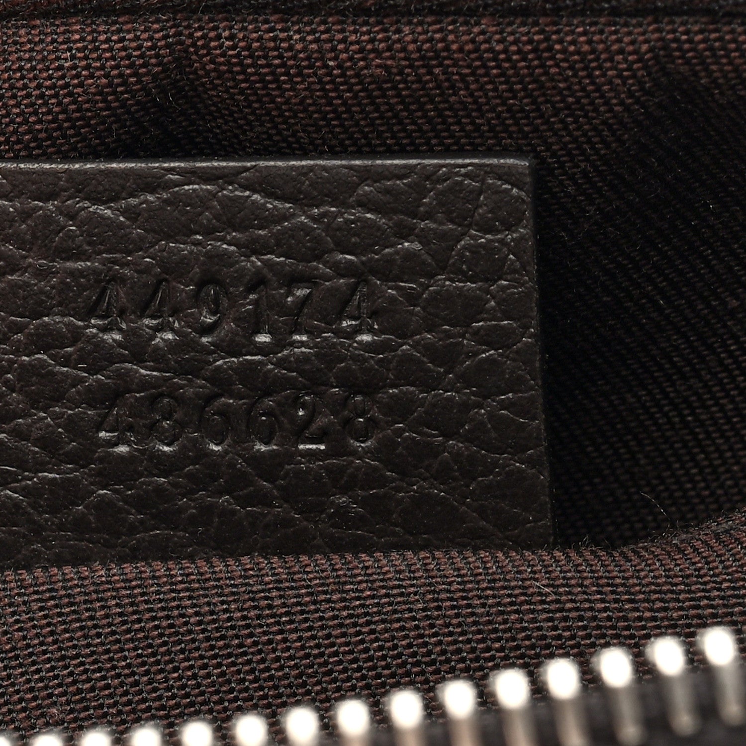 Gucci Monogram Belt Bag Dark Brown 7 of 10