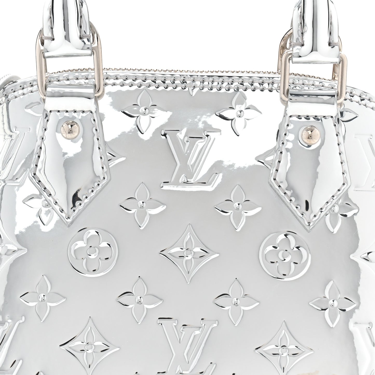 Monogram Miroir Alma BB Silver