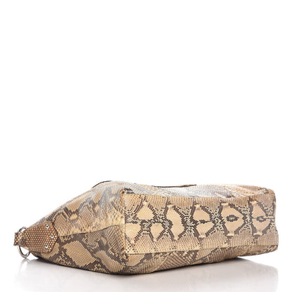 Prada Python Logo Hobo Roccia 4 of 13