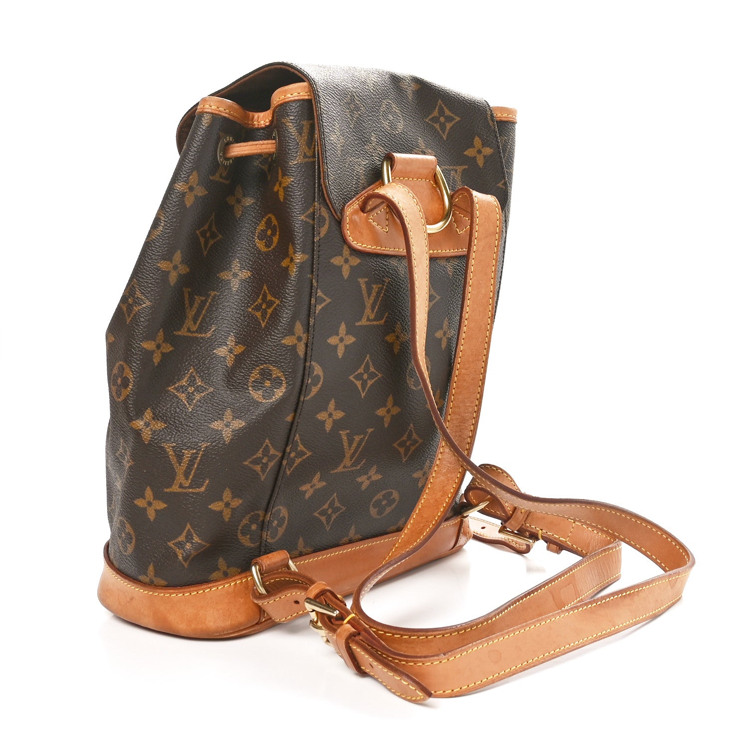 Louis Vuitton Monogram Montsouris MM Backpack 2 of 12