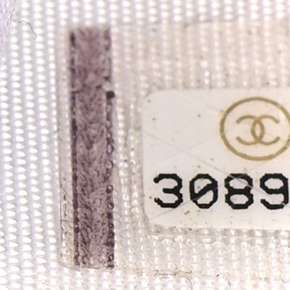 Chanel Caviar Quilted Card Holder On Chain White 8 of 8